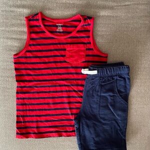 CARTER’S BOYS TANK TOP & SHORTS SET